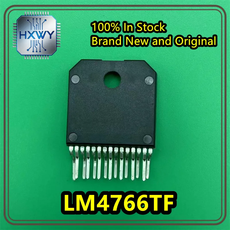 (5/20 pieces) LM4766TF ZIP-15 Audio Power Amplifier IC Chip, Original and Genuine, In Stock, Electronic Device IC