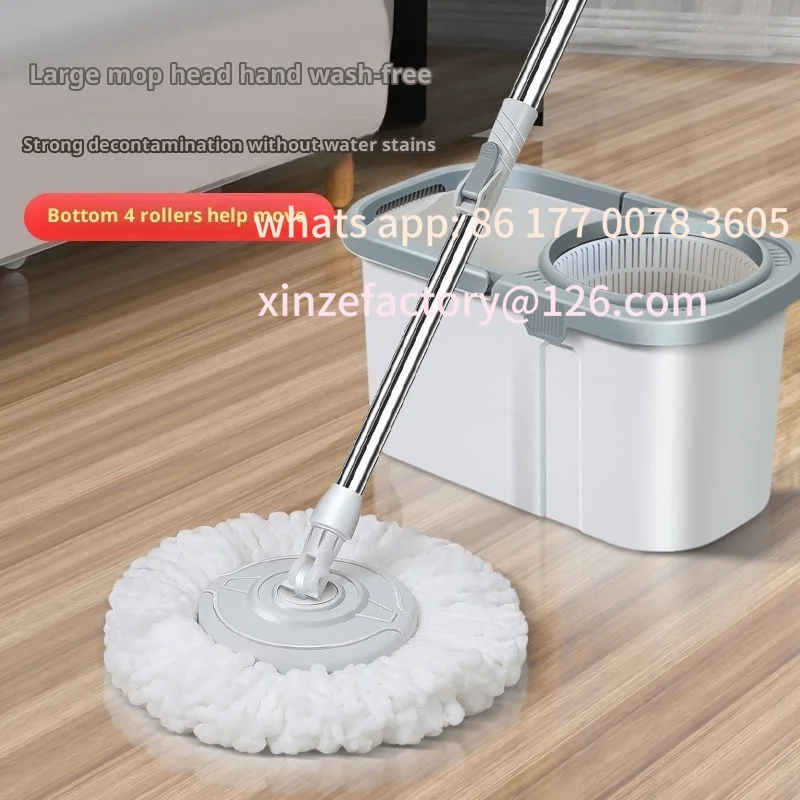 

Customizable Household Rotating Mop Bucket Wooden Floor Mop Bucket Mopping Bucket Wooden Floor Special