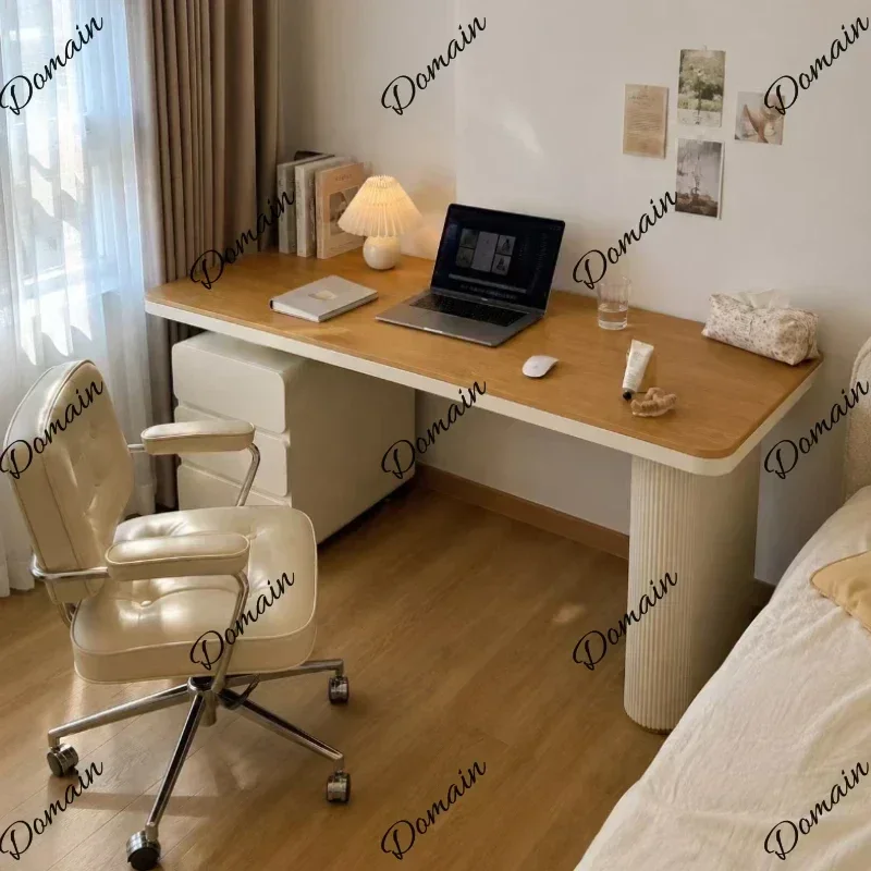YXX French Cream Style Room Desk Home Workbench Light Luxury Premium Table Desktop Computer Office Desks And Workstations Furnit