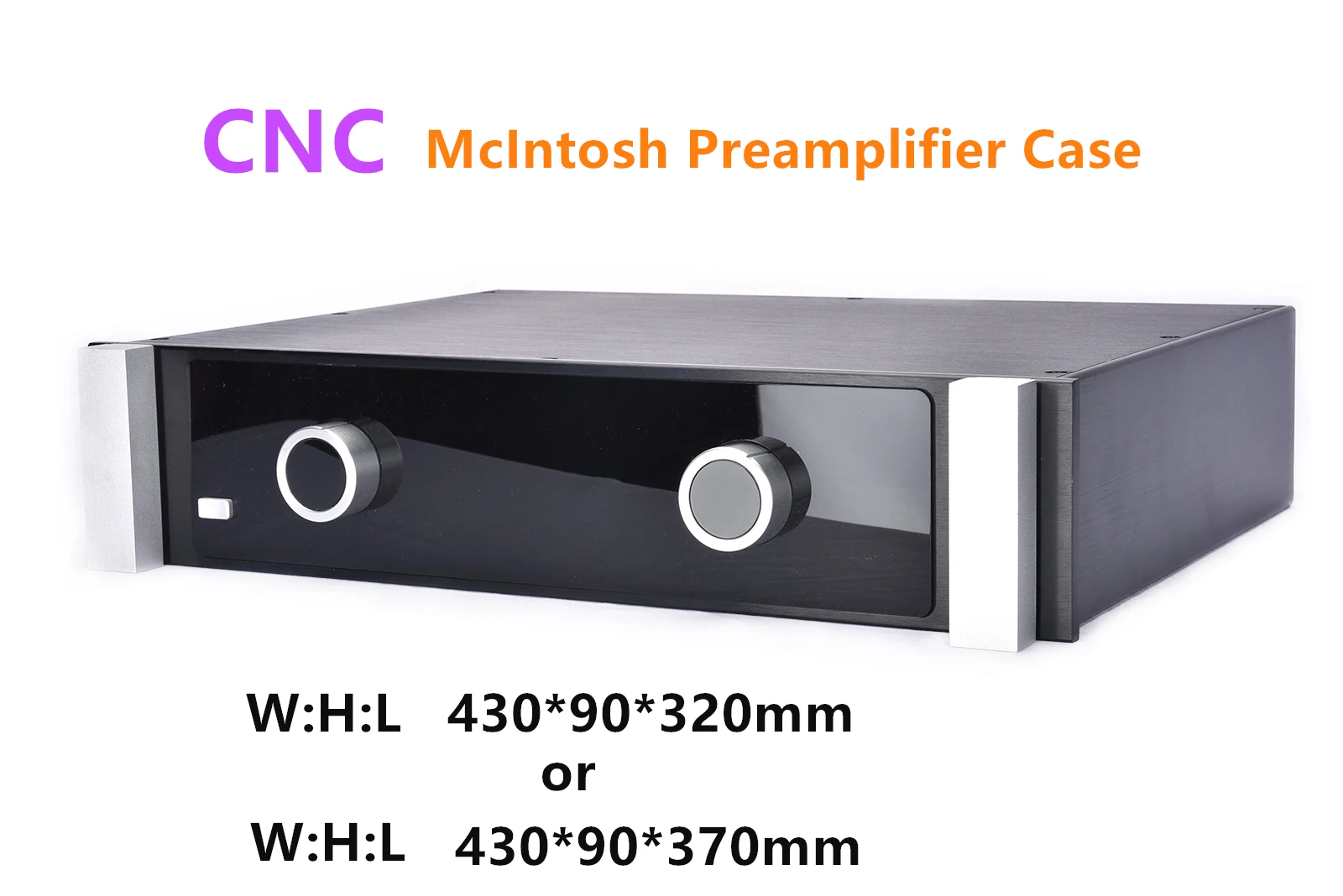 

CNC Production Of All Aluminum McIntosh Preamplifier Case//AMP Enclosure/DIY Box