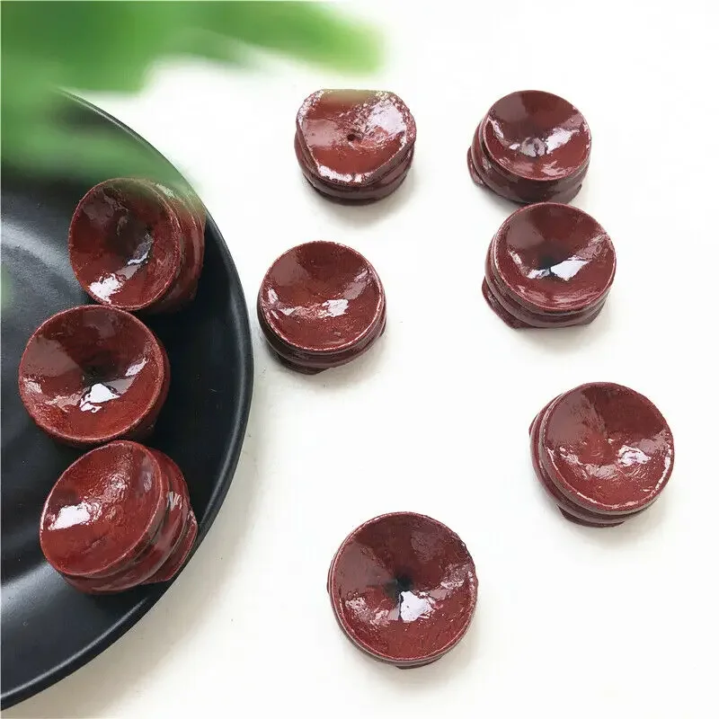 12 قطعة/الوحدة 30 مللي متر الخشب الصلب مصنوع حامل حامل العنقودية غلوب المجال الكرة البيض عينة حامل خشبي ل كريستال الكرة ديكور المنزل