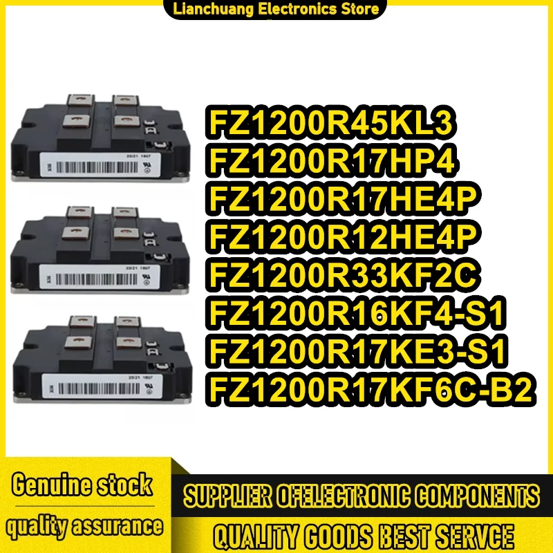 

FZ1200R45KL3 FZ1200R17HP4 FZ1200R33KF2C FZ1200R17HE4P FZ1200R12HE4P FZ1200R16KF4-S1 FZ1200R17KE3-S1 FZ1200R17KF6C-B2 NEW MODULE