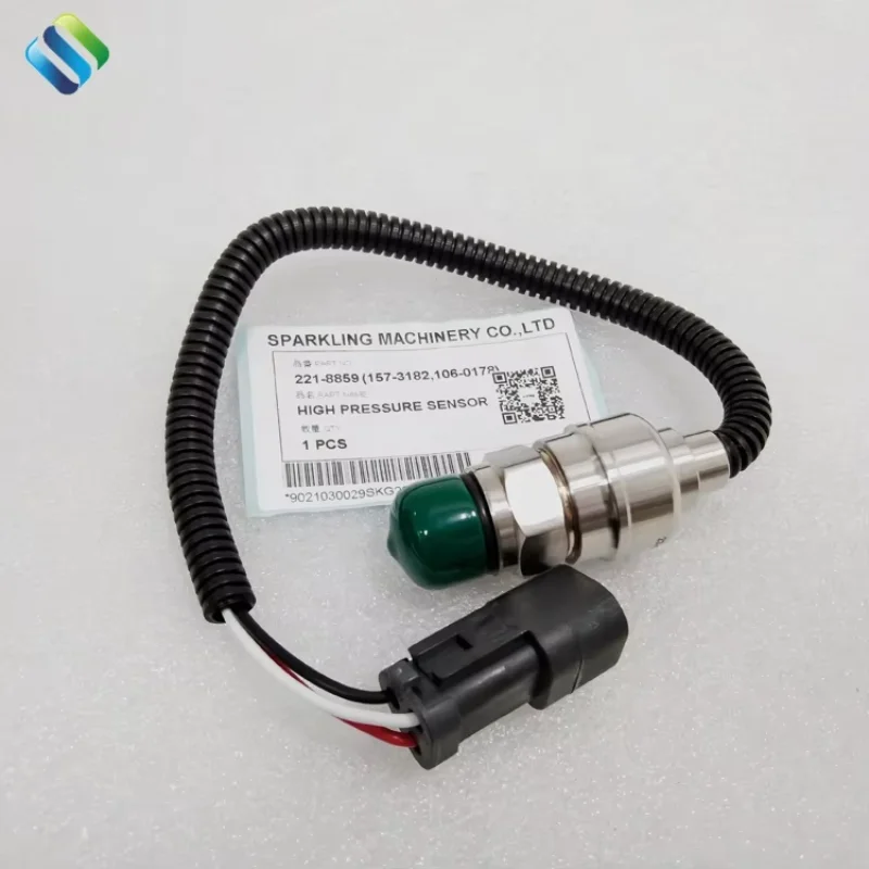 2218859 Excavator Hydraulic Pump Pressure Sensor E320B E320C CA2218859 2218859 221-8859