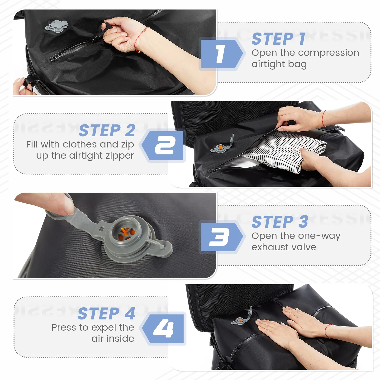 فراغ ضغط حقيبة السفر الطائرات المقصورة على ظهره، الرجال حقيبة العمل الأعمال اليد الأمتعة الكمبيوتر المحمول على ظهره حقيبة التخزين فراغ