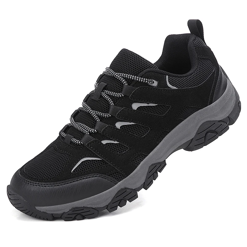 

Новые нескользящие износостойкие мужские уличные походные туфли, дышащие брызгозащищенные мужские кроссовки для скалолазания, охотничьи горные туфли