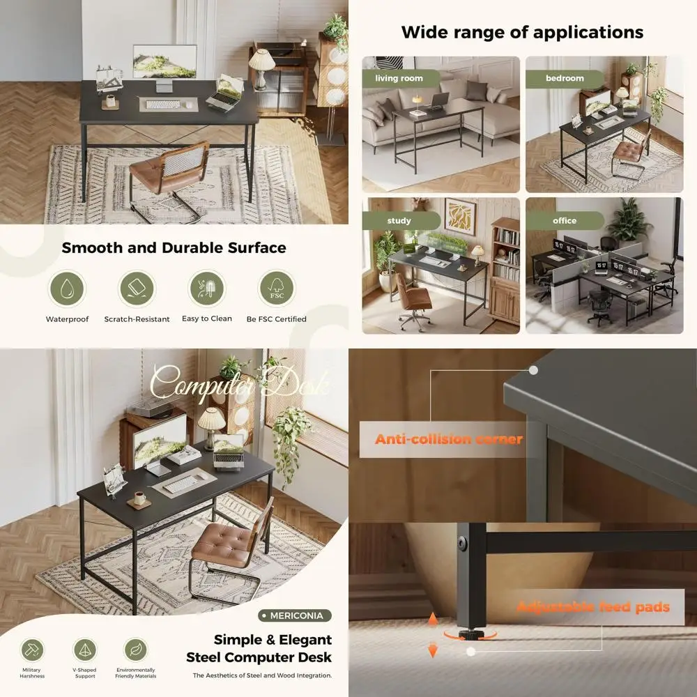 

Compact Study Desk for Home Office, Gaming, and Small Spaces - 32 x 15.7 Simple Style Writing Table