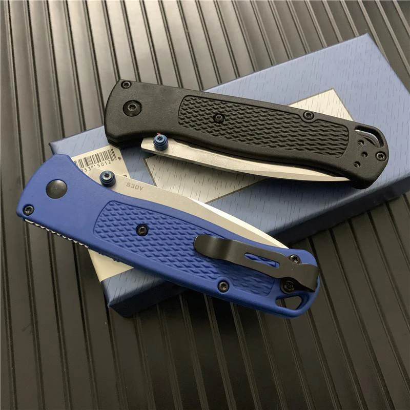 Mehrfarbig bm 535 bugout klappmesser faser griff outdoor sicherheits verteidigung tragbare taschen messer edc werkzeug