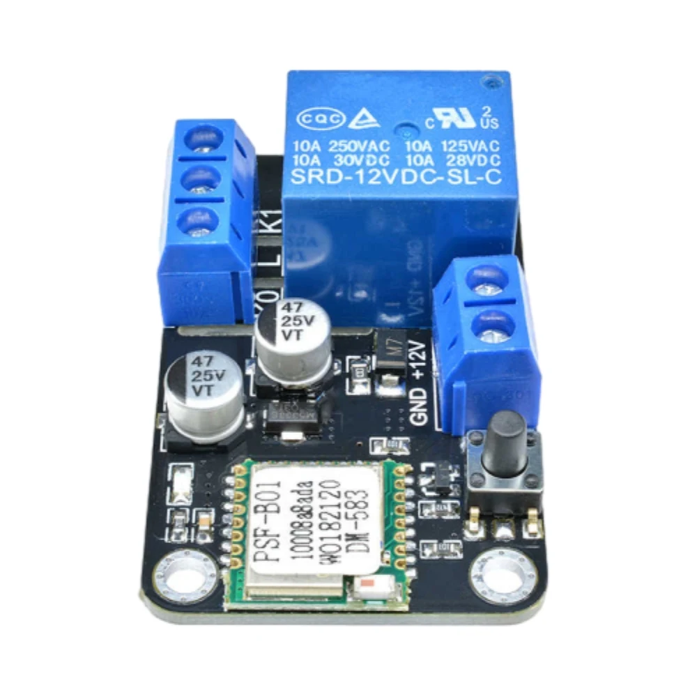 ESP8285 Replace Self-lock DC 12V WiFi Wireless Smart Switch Cycle Timer Delay Relay Module for Android App Control Smart Home