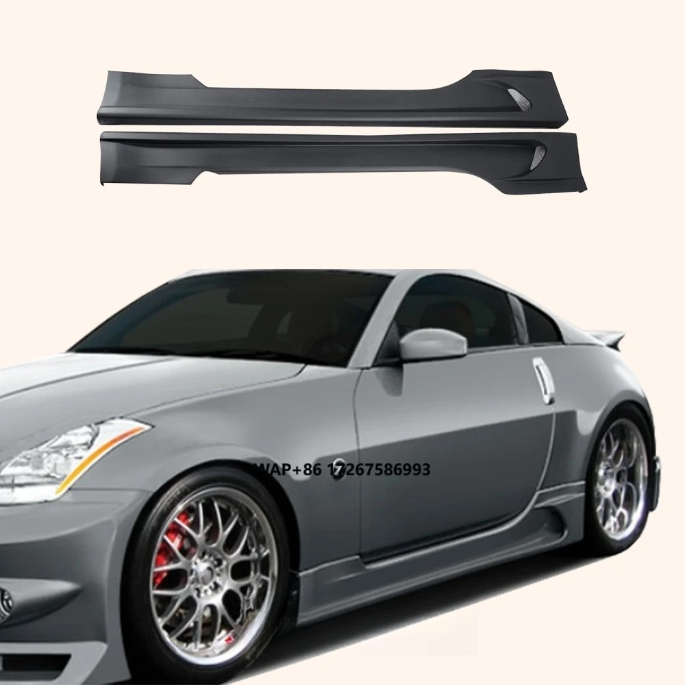

For Nissan Z33 2003-08 350Z JP Style Fiberglass FRP Unpaint Side Skirts Body Kit