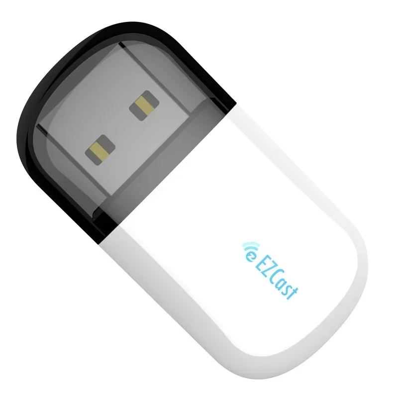 بطاقة شبكة لاسلكية USB عالية السرعة 650 متر واي فاي ثنائي التردد 5.8G + 2.4G 11AC 4.2 محول بلوتوث يدعم 11AC بلوتوث 4.2