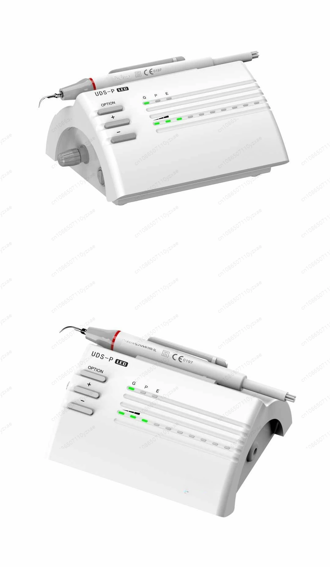 Teething Cleaning Dental Portable  Air Scaler with Led Light Oral Materials pet