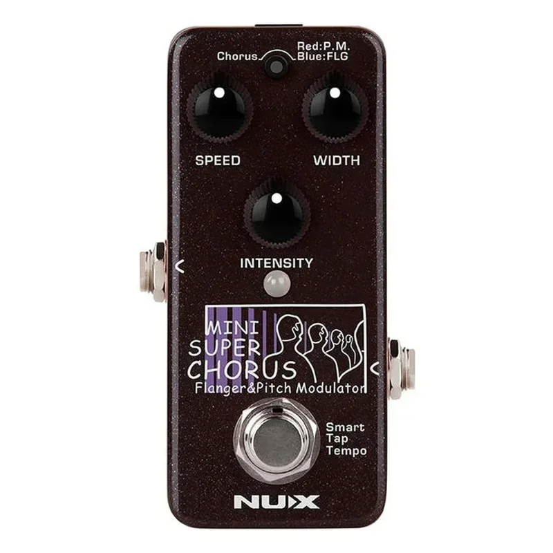 NUX Mini SCF Pedal Electric Guitar Effects, Mini Flanger Pedal, Pitch Modulation for A Wider Dynamic Range