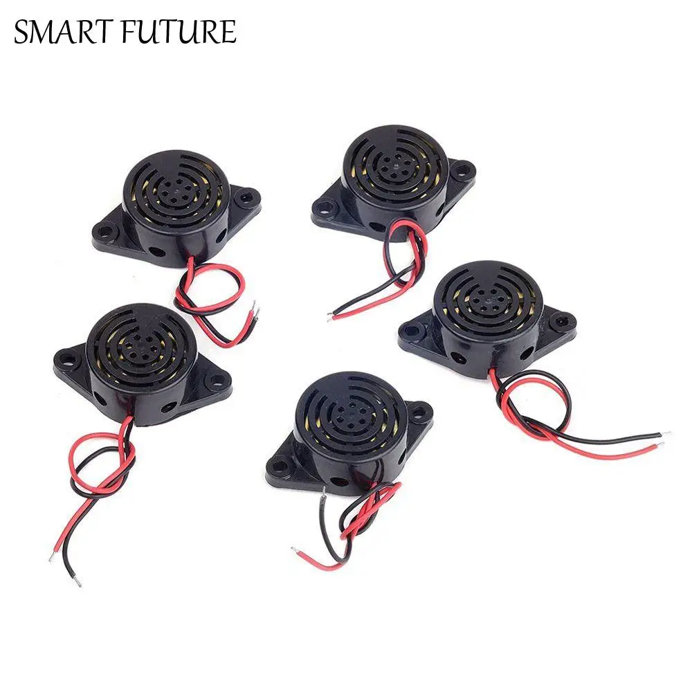 

12V Beep Tone 3v - 24v Electronic Buzzer Alarm ATMA6B27 Continuous Sound