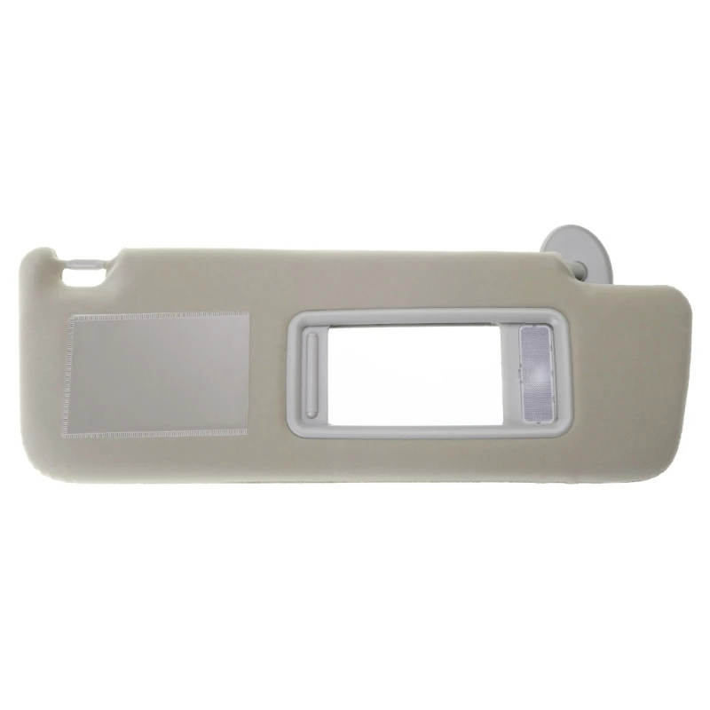 

Автомобильный солнцезащитный козырек для Land Cruiser-Prado 2002-2010, солнцезащитный козырек на замену 7432060850B1, передний левый/правый боковой козырек, черный/бежевый