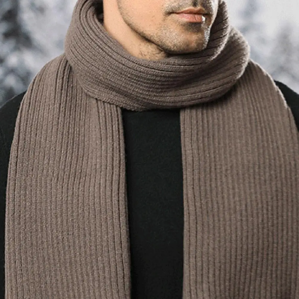 Cozy Knit Gloves with Touchscreen 3pcs Men Winter Hat Scarf Gloves Set with Plush Ball Weather Protection Scarf Touchscreen Ski