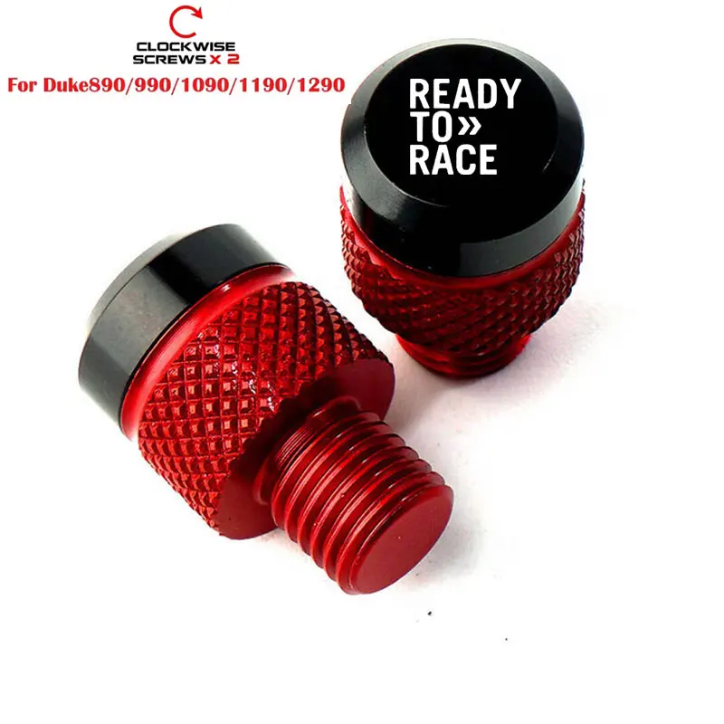 Para KTM Ready to Race Adv Duke 125 200 250 390 690 790 890 990 1190 Rc 1290 tapones para orificios de espejo trasero de motocicleta cubierta de tornillo