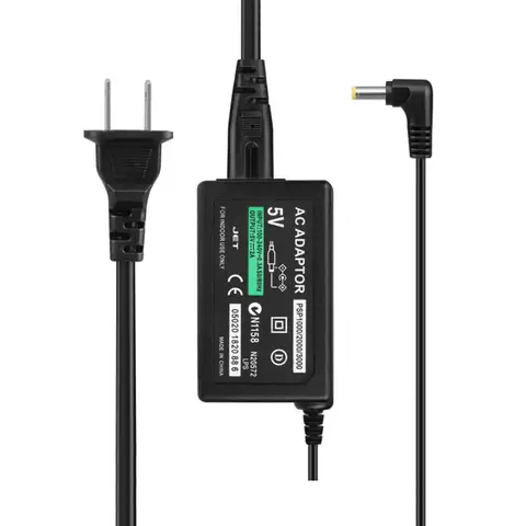 Für PSP-Ladegerät 5 V AC-Adapter Home Wall Charger Netzteilkabel für PSP Playstation 1000 2000 3000 EU US-Stecker