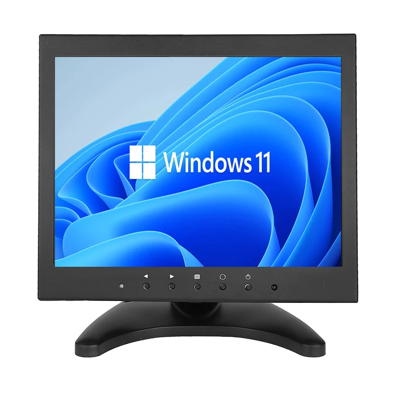 

Metal Desktop 9.7 Inch IPS LCD Screen Computer Monitor With Resolution 1024*768 AV/BNC/VGA/HDMI/USB Input