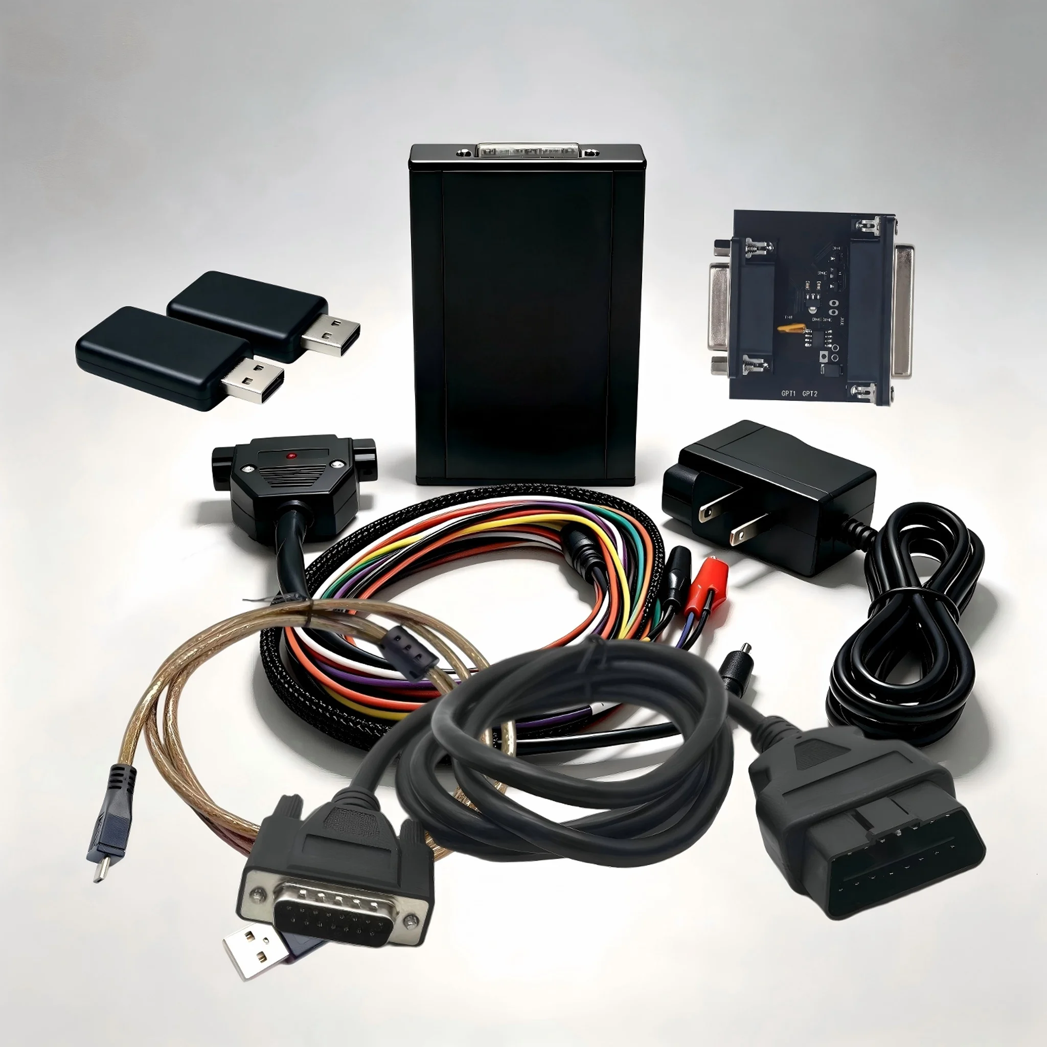 Universal J2534 ECU Programmer 67in1 Flash Full Set OBD Bench Read Write Auto ECU Tuning Diagnostic Tool