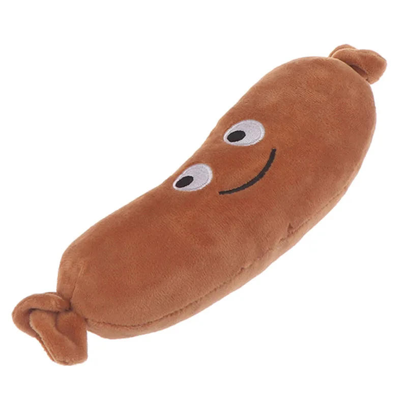 1Pc Stuffed Plush Sausage Toys 20CM Mini Stuffed Food Plush Dolls Pillow Creative Gifts New Plush Pillows