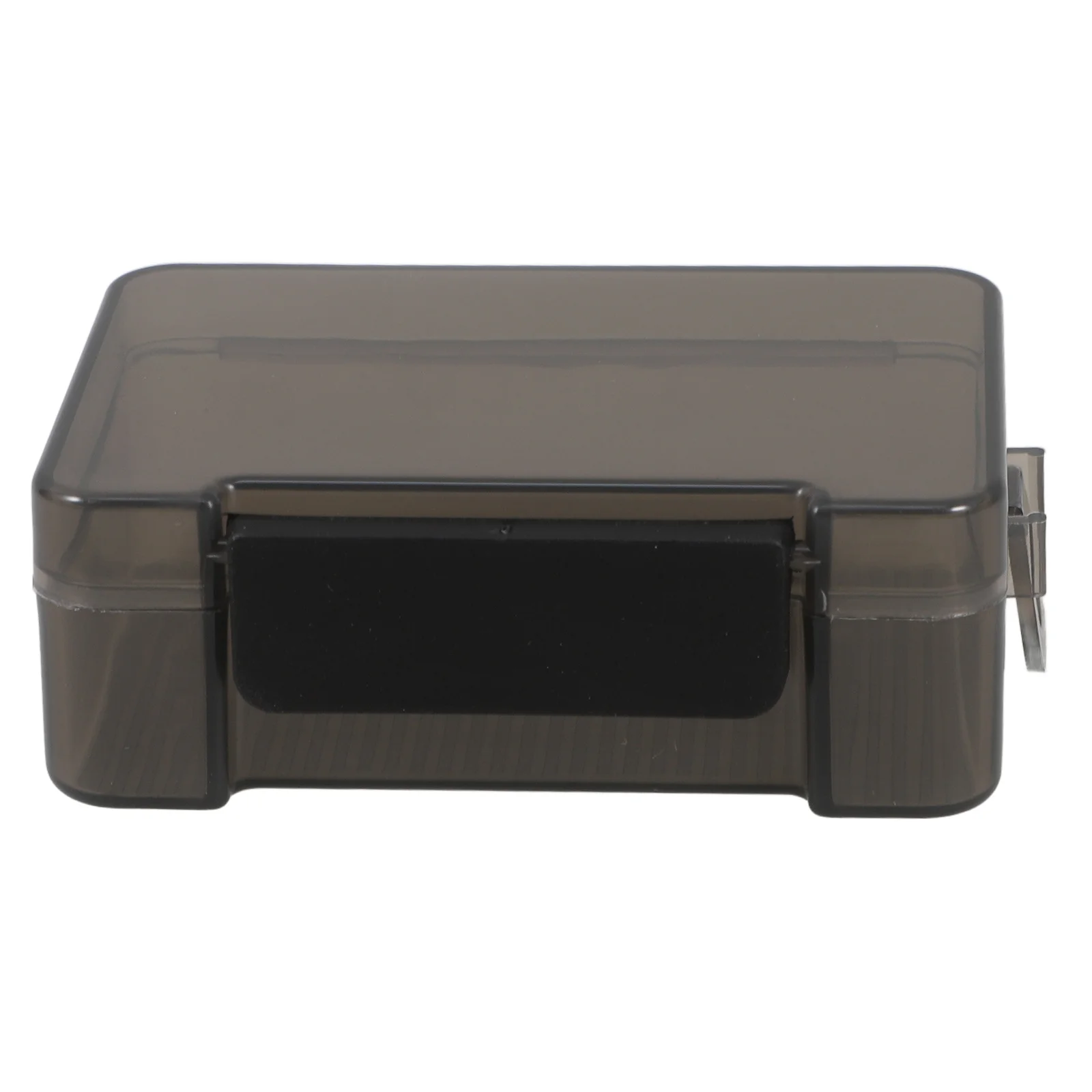 

Clear Plastic Storage Box Square Transparent Plastic Jewelry Organizer Container Portable Small Accessories Display Case