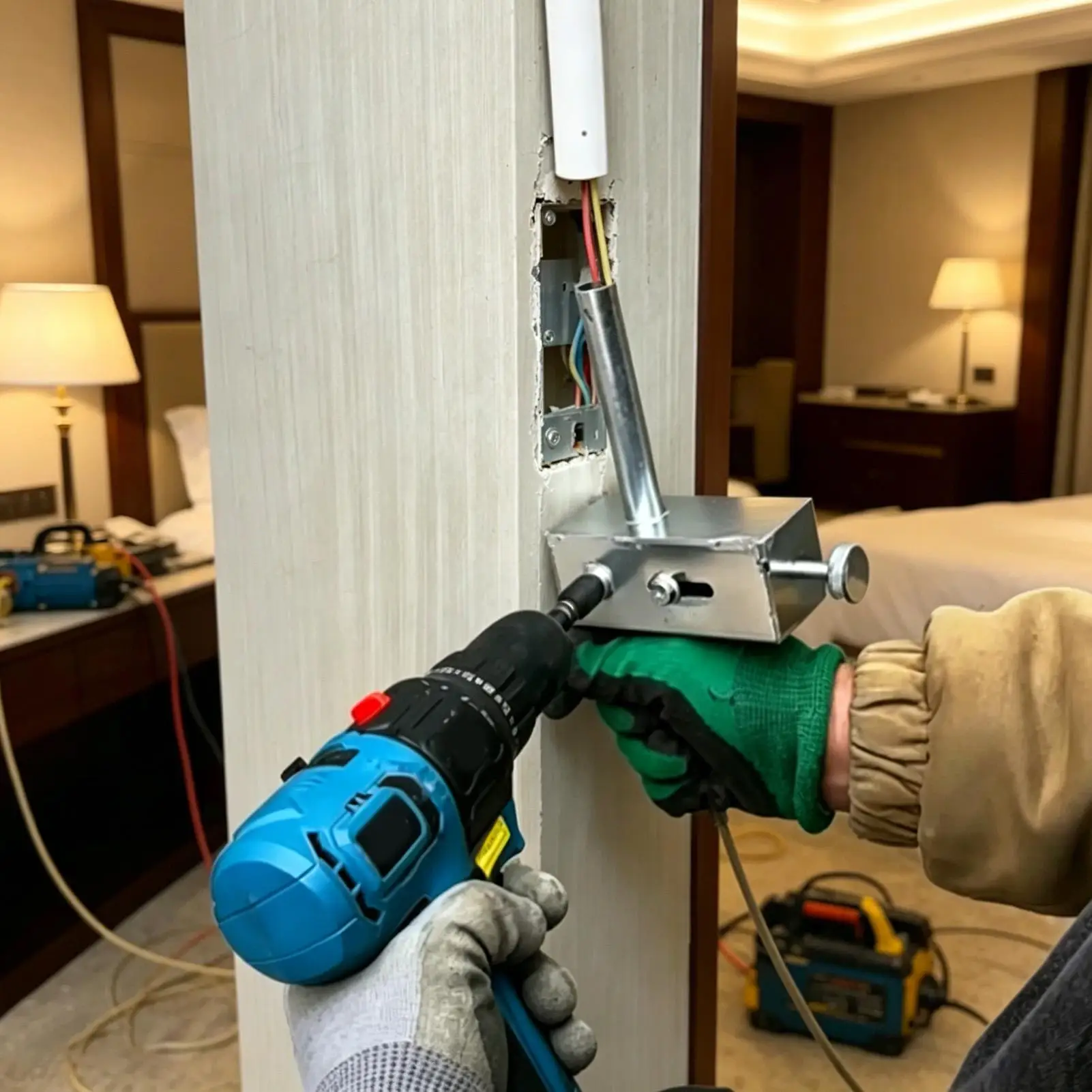 Electric Cable Puller Professional Heavy Duty With 15m Fish Tape Wire Puller Pipe Threading Tool For Electricians Plumbers