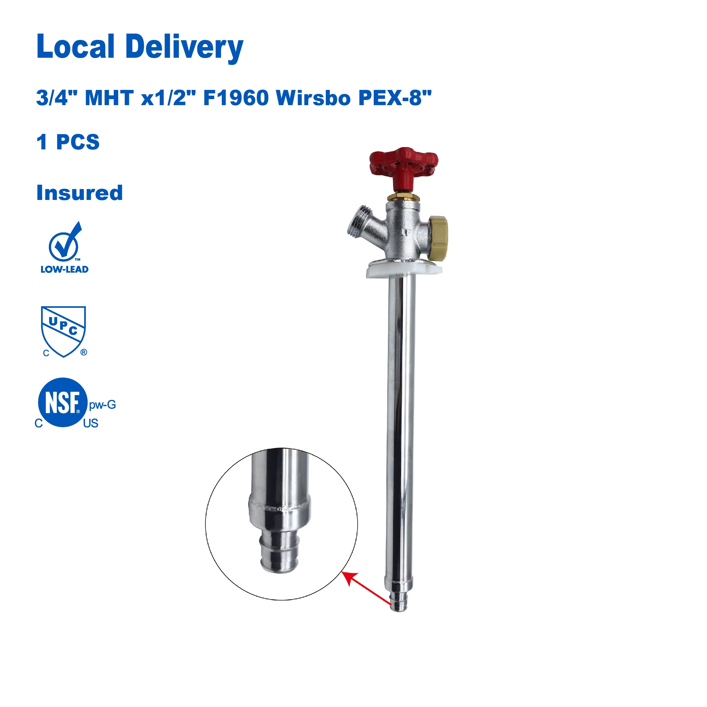 KING SMART Frost Free Silcock 1/2