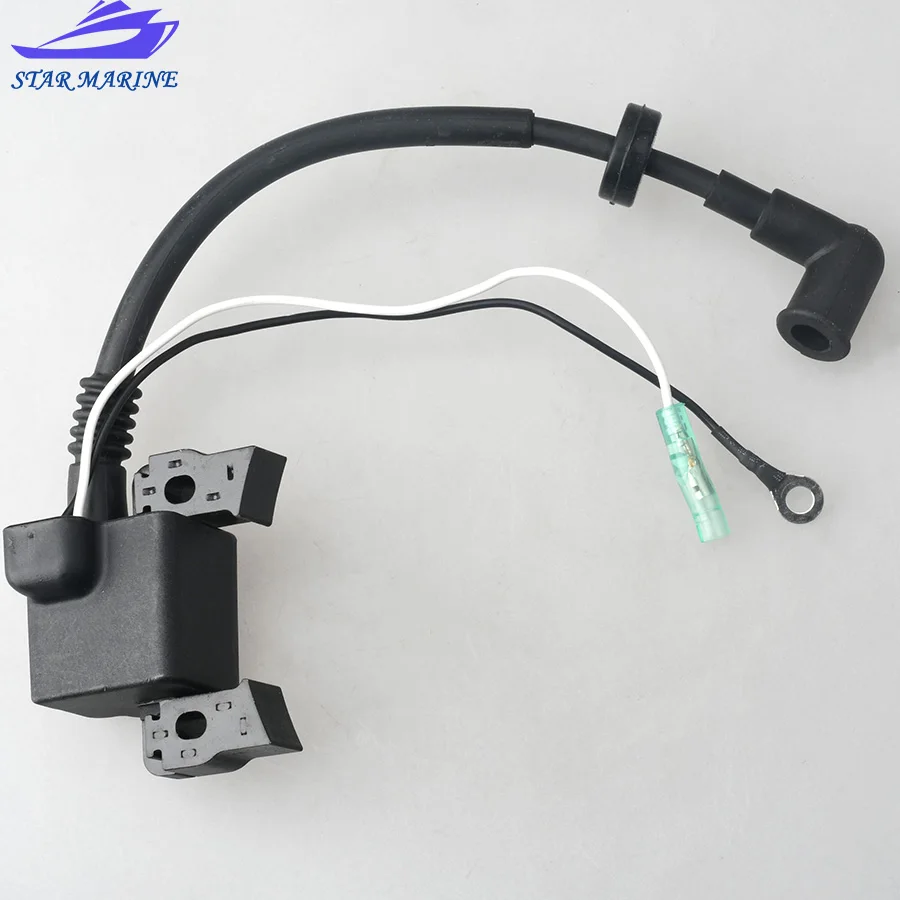 Ignition Coil With Cdi Unit 6BV-85571 6BV-85571-01-00 Boat Engine Aftermarket Parts For Yamaha 4T 4HP 6BV-85571-01 6BV855710100
