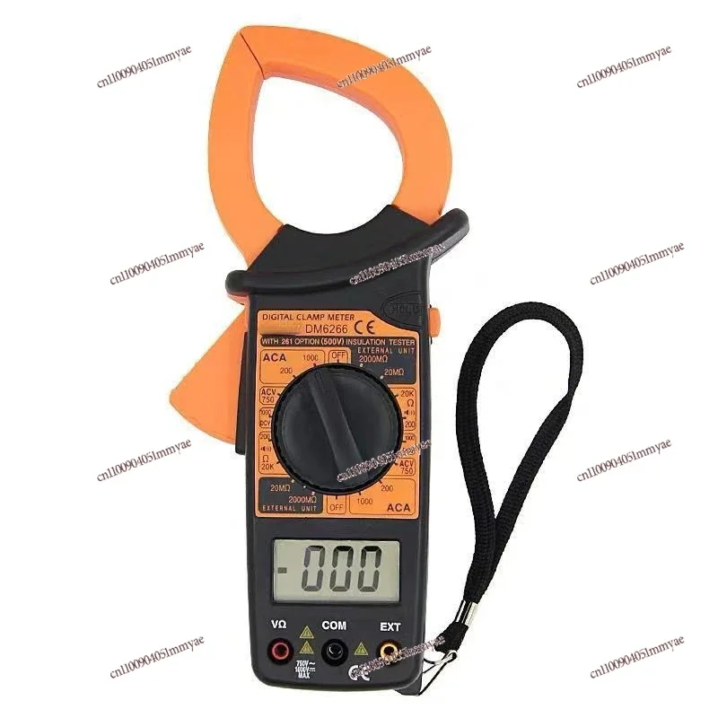 

DM6266 Clamp Ammeter Multifunctional Multimeter Large Current Clamp Meter