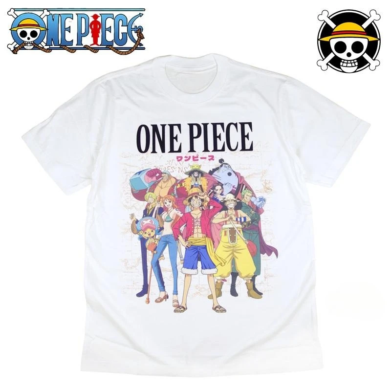 One Piece Anime T Shirt Men Women Cotton Short Sleeve Tee Tops 2026 Summer Luffy Zoro Sanji Graphic Print Streetwear Casual Y2k