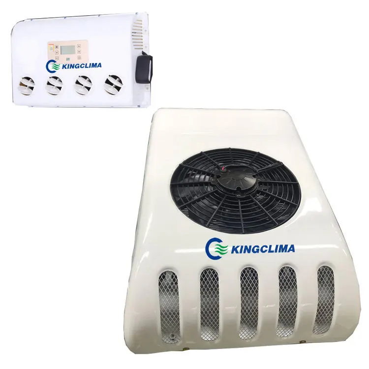 12V split roof air conditioning components can be easily installed in 2 hours with refrigerant