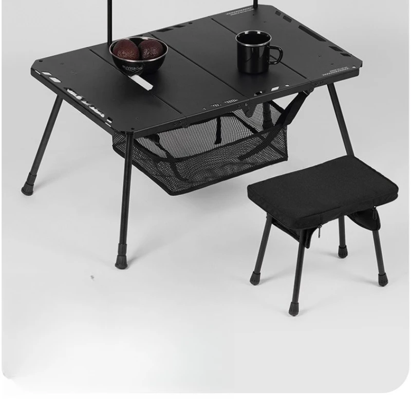 

Outdoor folding table, camping table and chairs, aluminum alloy portable camping table