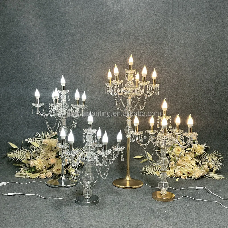 SPRING PLANTING Wedding Decoration Candle Hot Sell Holder Candlestick Tall Table Centerpieces Candelabra Candle Holder
