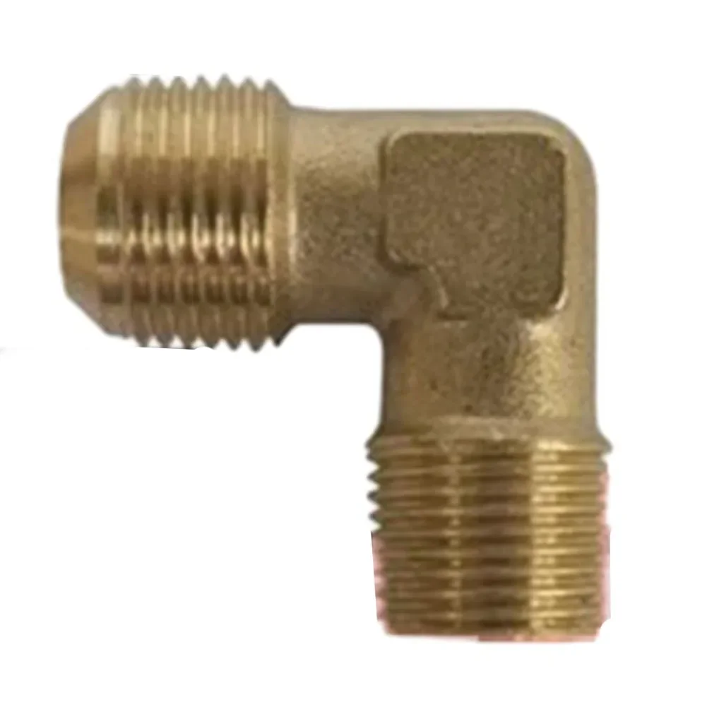 Copper Air Compressor Elbow 90 Degree Relief Threaded Pipe Air Pump Elbow Fittings For Oil Free Air Compressor Accessories