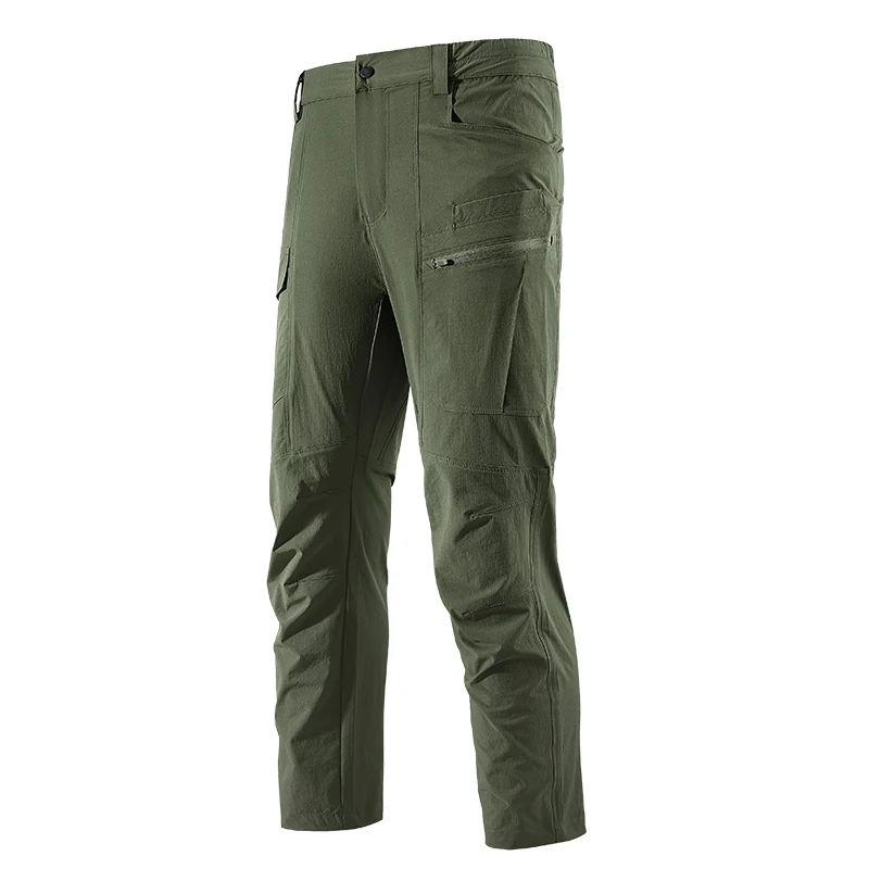 Plus Size 7XL 8XL Men`s Quick Drying Hiking Pants Outdoor Sports Casual Summer Stretchable Trekking Camping Waterproof Trousers