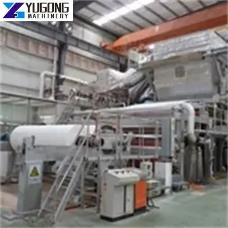 YG Full Automatic Toilet Paper Rewinding Making Machine Production Line with Cutting Machine