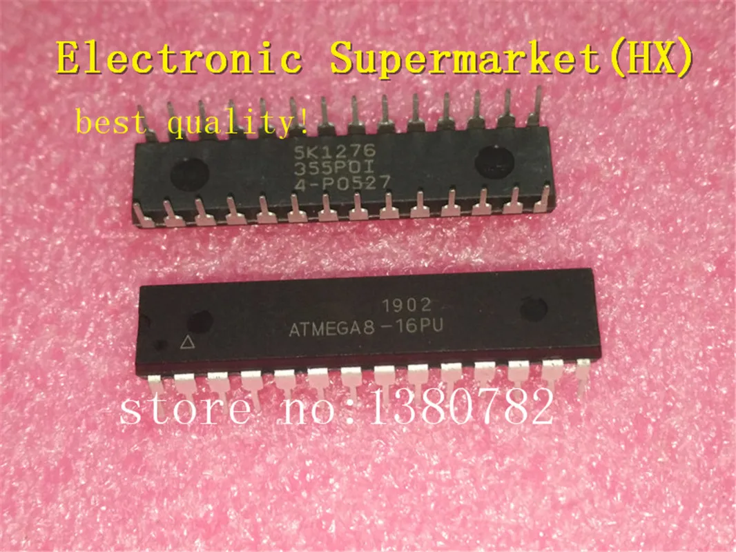 

Free Shipping 5pcs-100pcs ATMEGA8-16PU DIP-28 New original IC In stock!