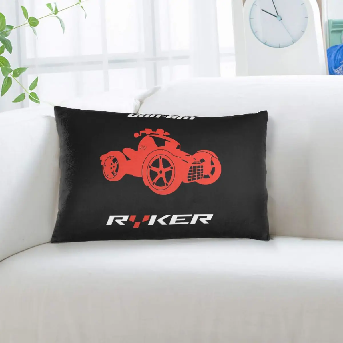 Can I Am Ryker Off-Road Brp Atv Graphic Rectangle Pillowcase Cushion Cover Decorative Bedroom Bed Home Comfort Throw Pillow