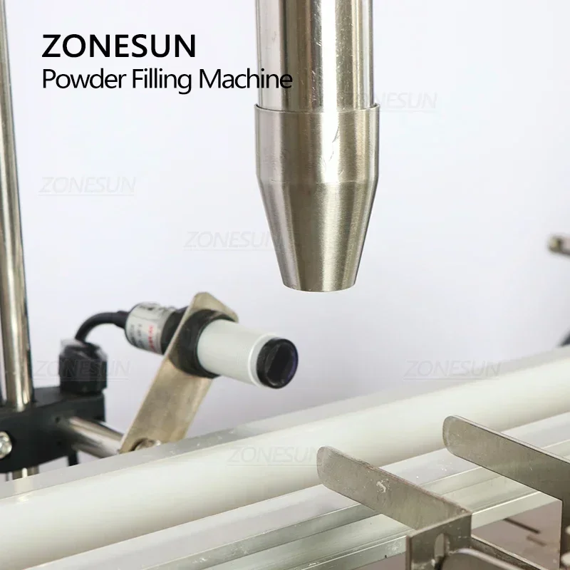 ZONESUN ZS-FM3A 50-500g Automatische Poeder Vijzel Metering Vulmachine 6L Hopper Soja Maaltijd Meel Melk peper Chili poeder