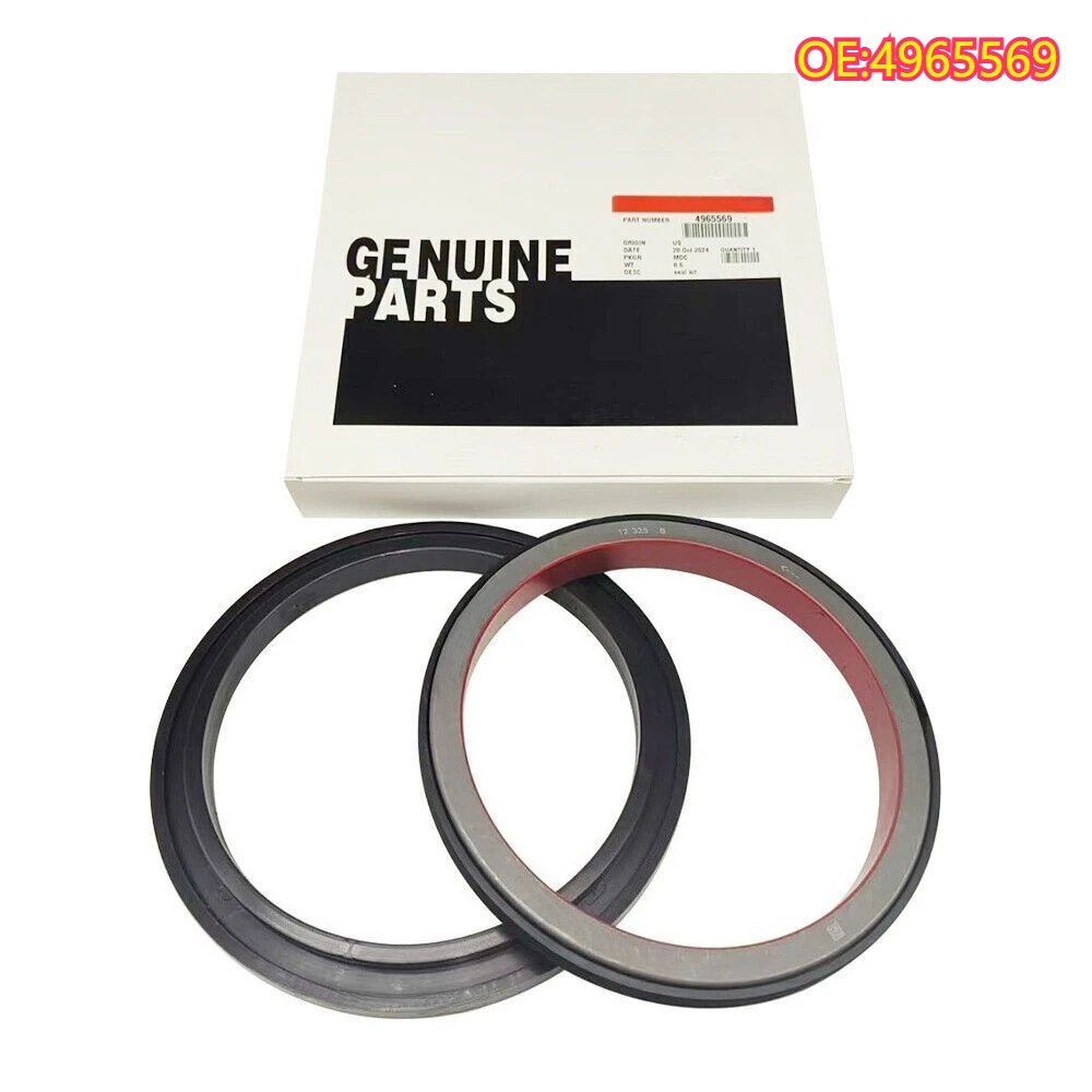 

High quality New For Voor 4965569 geschikt voor Cummins ISX15 QSX15 motoraccessoires krukas achter oliekeerring