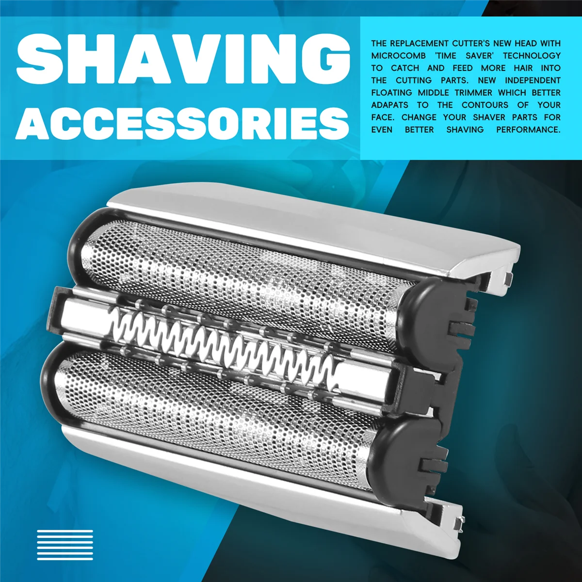 เปลี่ยนหัวโกนไฟฟ้าสําหรับ Braun 83M 8 Series 8320S 8325S 8330S 8340S 8350S 8365CC 8370CC 8385CC 8390CC-LITE