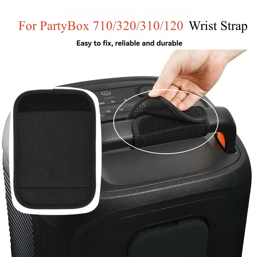 

Black Speaker Wrist Strap for PartyBox 710/320/310/120 Anti-Slip Handle Protective Pad Audio Accessories