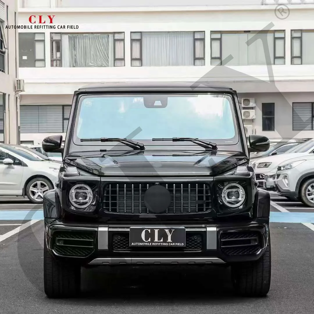 CLY Car Bumpers For 2019 2020 2021 Benz G Class W464 Upgrade AMG G63 AMG Front Car bumper GT Car Grille Wheel Arch Body kit