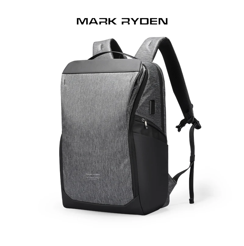 

MARK RYDEN Men's Backpack Laptop Bag Business Travel large Capacity Backpack Graphite Gray