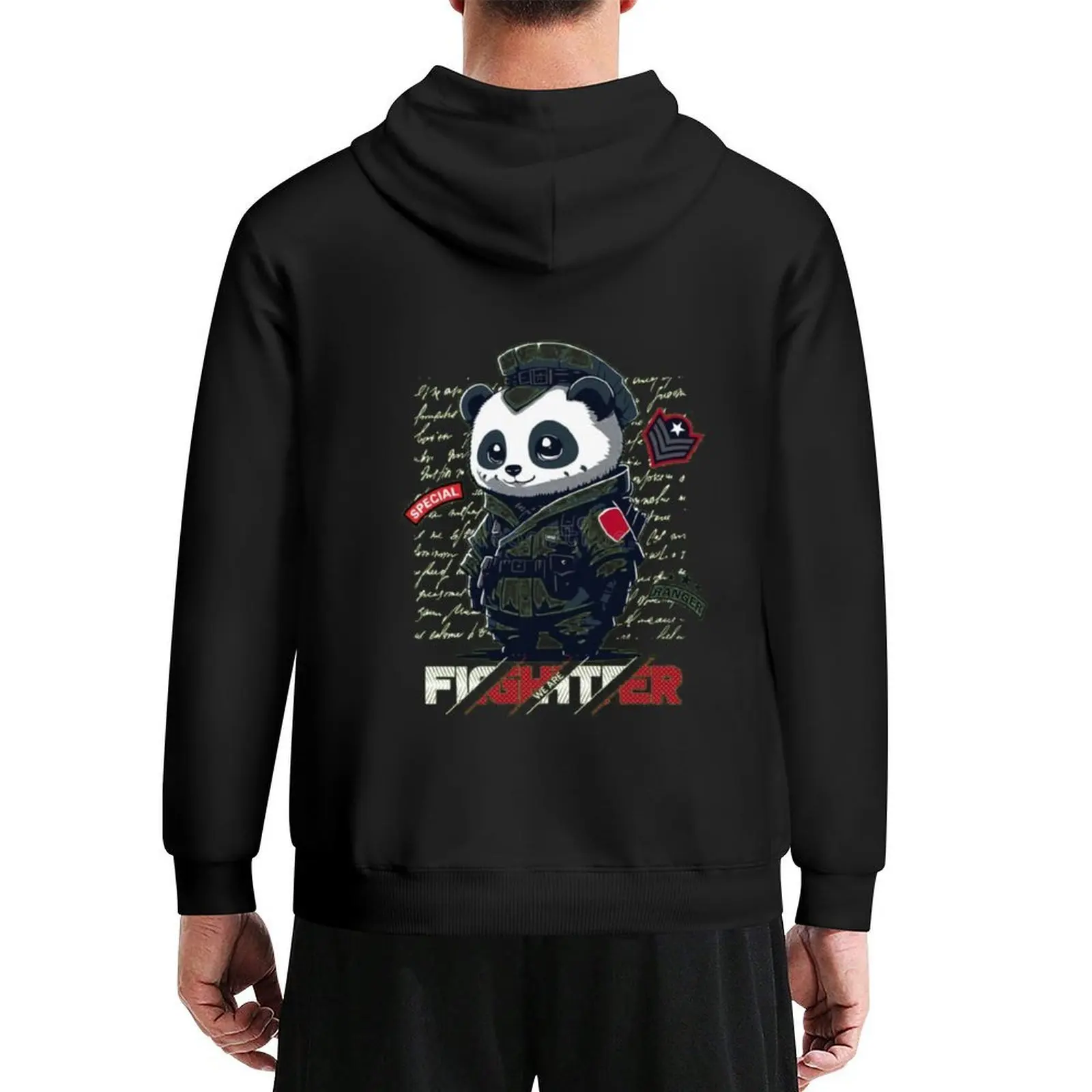 

Fighting panda Hoodie hooded shirt autumn new products autumn fashion men tracksuit men
