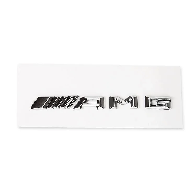 Aluminum Car Badge Sticker for Mercedes Benz AMG Smart - Decoration Accessories W205 C300 W203 W206 W108 W124 W126 W140