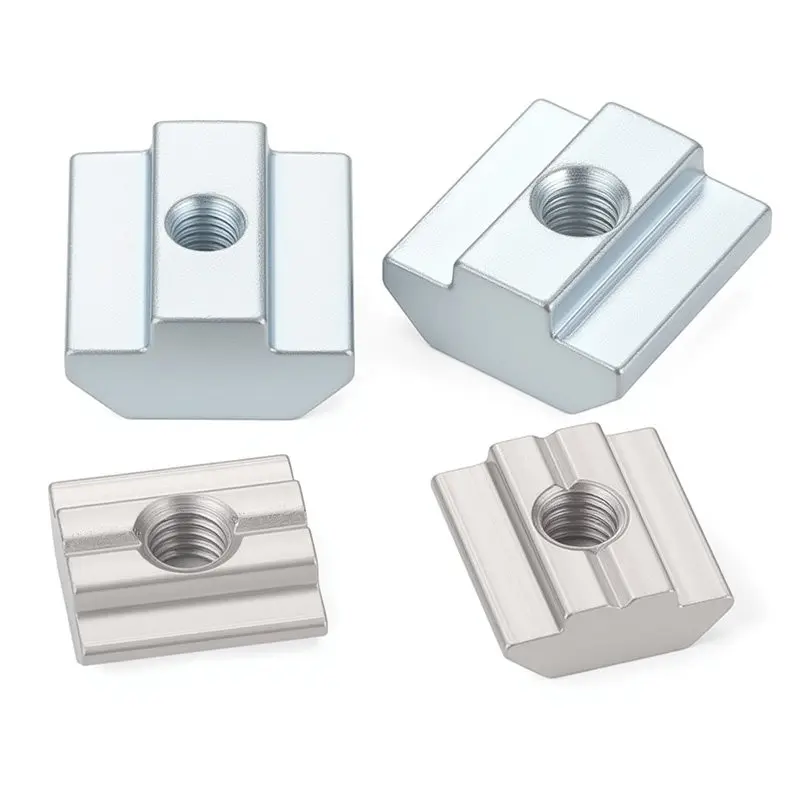 5/10/20 Pcs M3 M4 M5 M6 Slot T-moer Sliding Moer Voor 2020 3030 4040 profiel Slot T Moer Aluminium Profielen Meubels