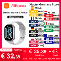 Global Version Xiaomi Redmi Watch 5 Active Smartwatch 2'' LCD Display Bluetooth Calling 140+ Sports Modes 470mAh Battery