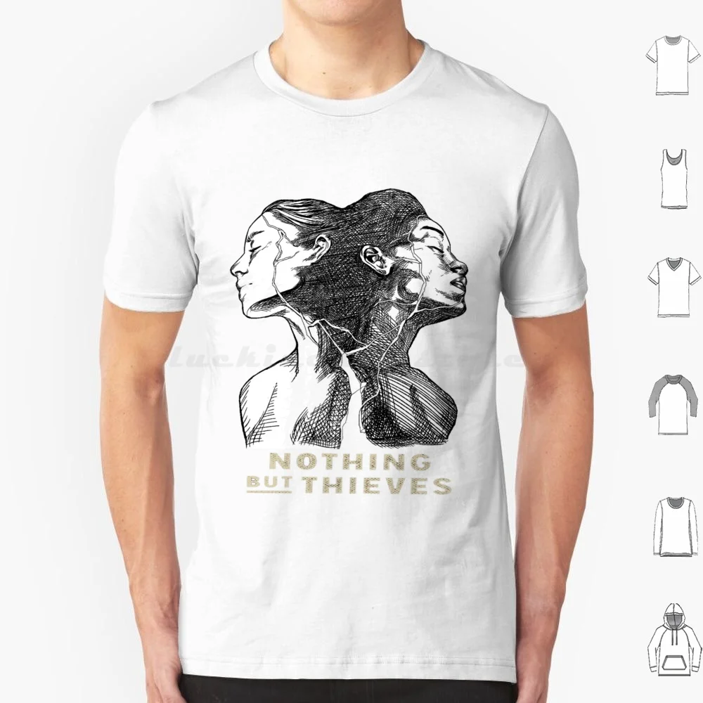 Nothing But Thieves Essential T Shirt 6xl Cotton Cool Tee Nothing But Thieves Essentialnothing But Thieves Lettering Lyrics Nbt