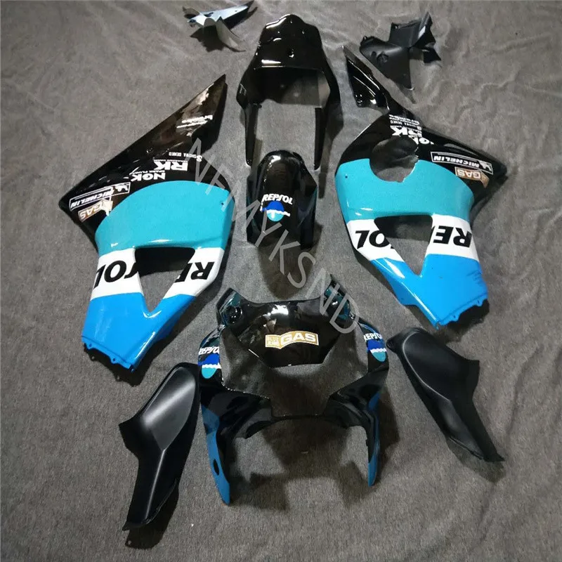 Black blue white ABS plastic Fairing fit For HONDA cbr954rr 02-03 cbr900rr 954 2002  2003 cbr900rr 954   Fairing kit